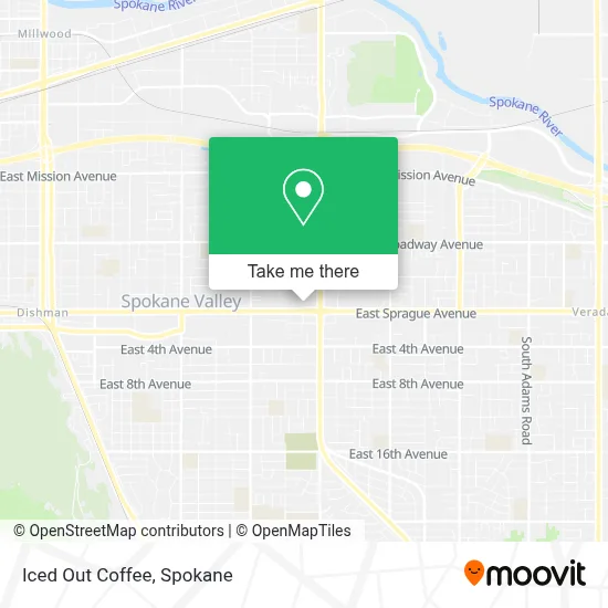 Iced Out Coffee map