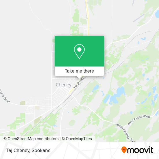 Taj Cheney map