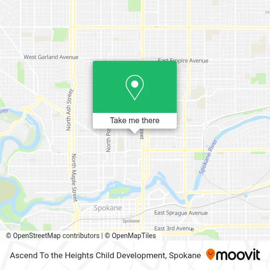 Ascend To the Heights Child Development map