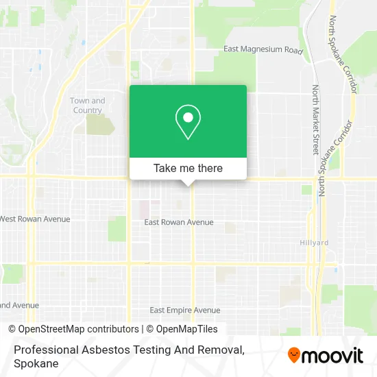 Professional Asbestos Testing And Removal map