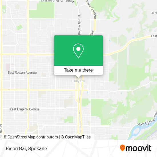 Bison Bar map