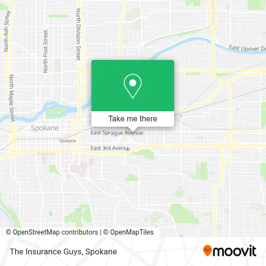 The Insurance Guys map