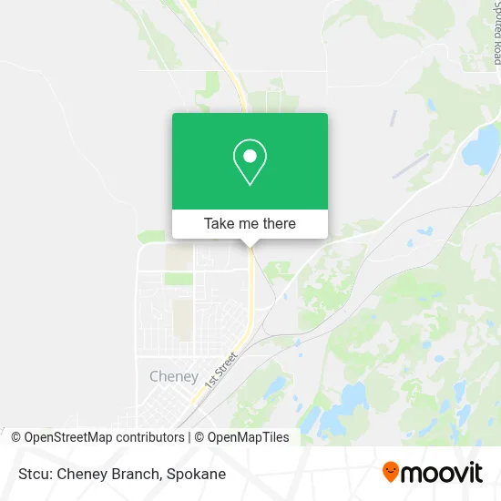 Stcu: Cheney Branch map