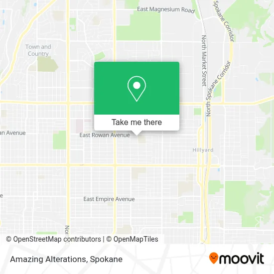 Amazing Alterations map