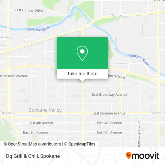 Dq Grill & Chill map