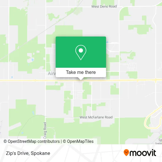 Zip's Drive map