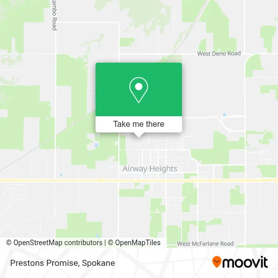 Prestons Promise map