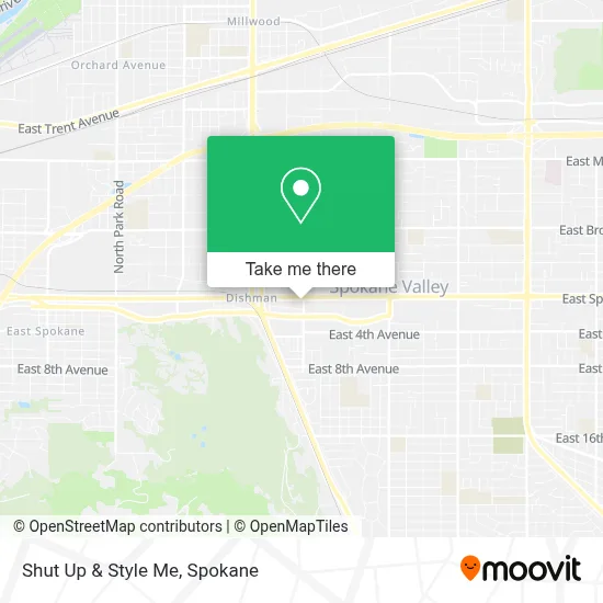 Shut Up & Style Me map