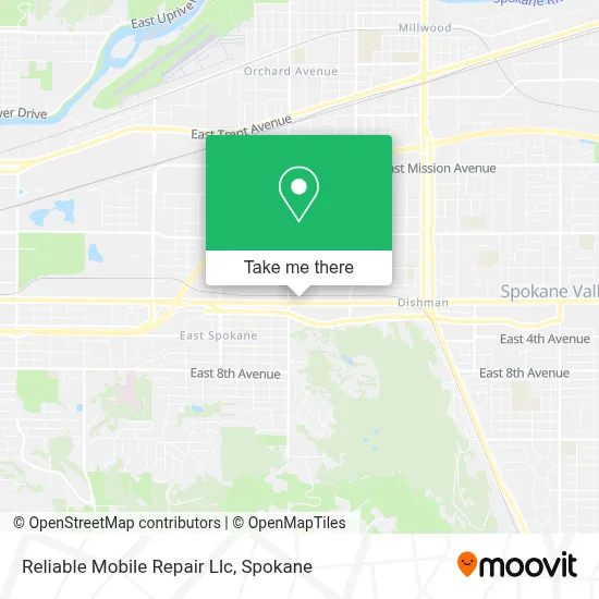 Reliable Mobile Repair Llc map