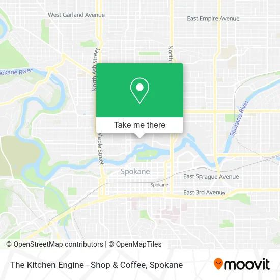 The Kitchen Engine - Shop & Coffee map