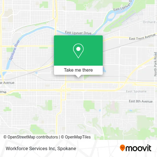 Workforce Services Inc map