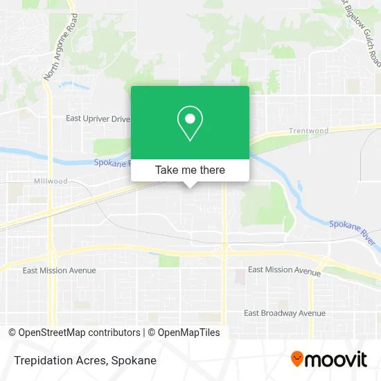 Trepidation Acres map