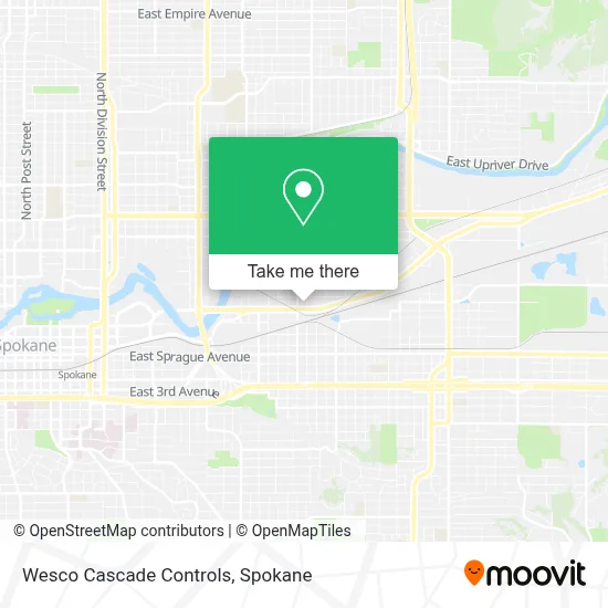Wesco Cascade Controls map