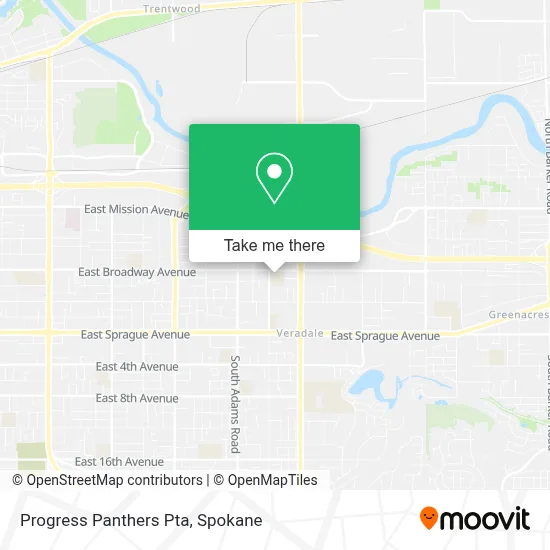 Progress Panthers Pta map