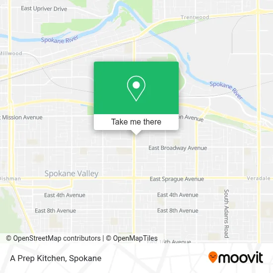 A Prep Kitchen map