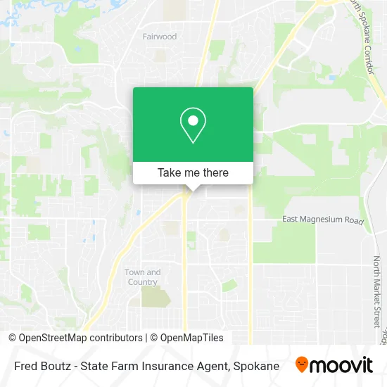 Fred Boutz - State Farm Insurance Agent map