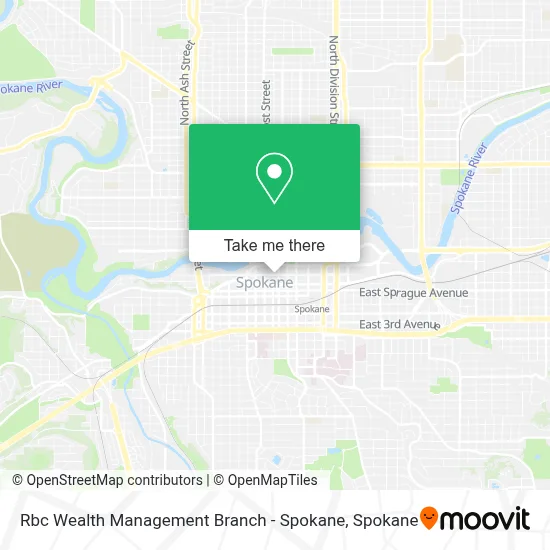 Rbc Wealth Management Branch - Spokane map