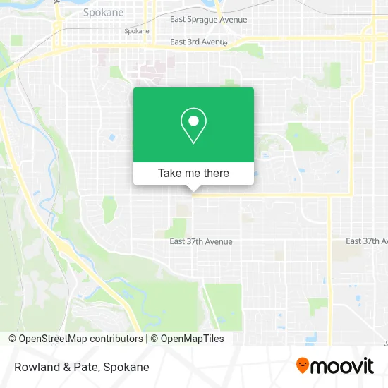 Rowland & Pate map