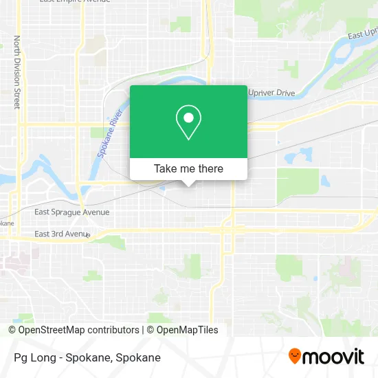 Pg Long - Spokane map