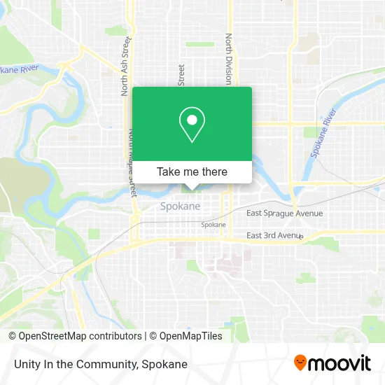 Unity In the Community map