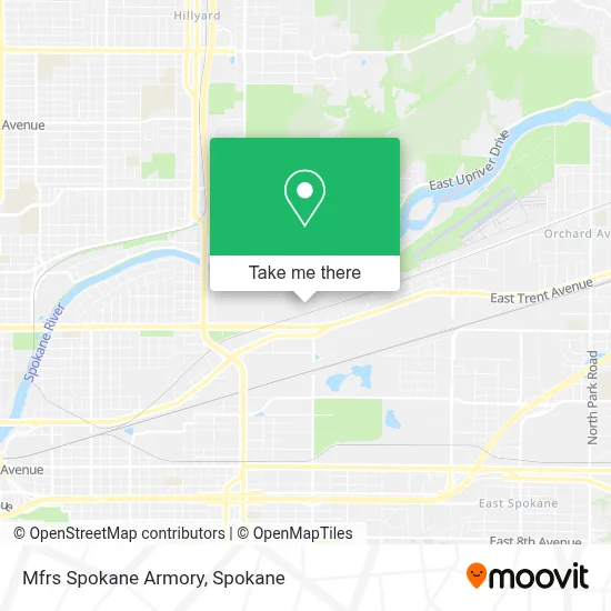 Mfrs Spokane Armory map