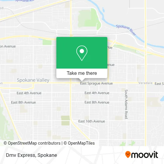 Dmv Express map