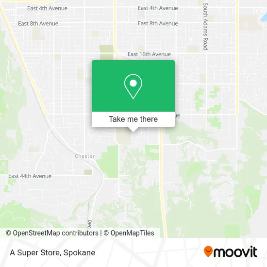 A Super Store map