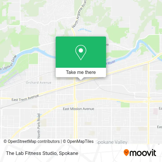 The Lab Fitness Studio map