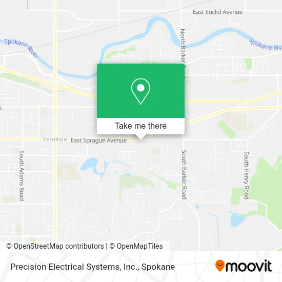 Precision Electrical Systems, Inc. map