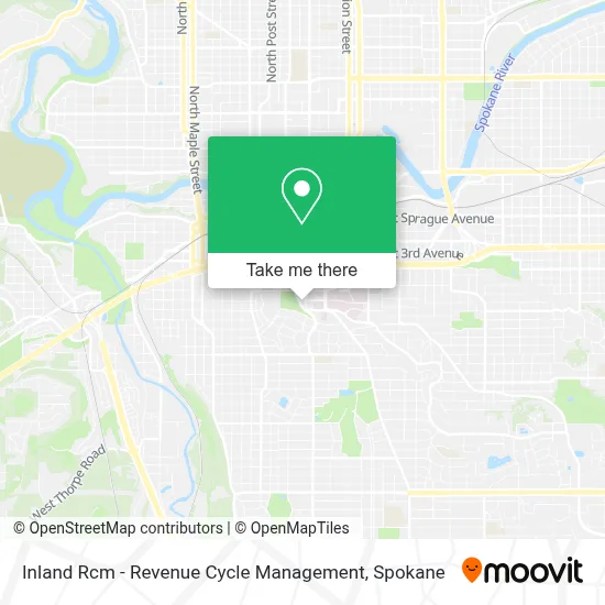 Inland Rcm - Revenue Cycle Management map