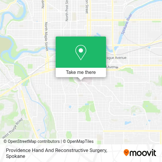 Providence Hand And Reconstructive Surgery map
