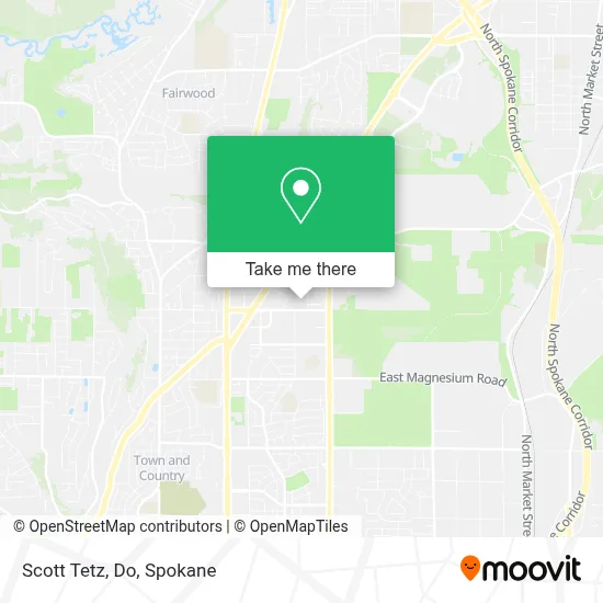 Scott Tetz, Do map