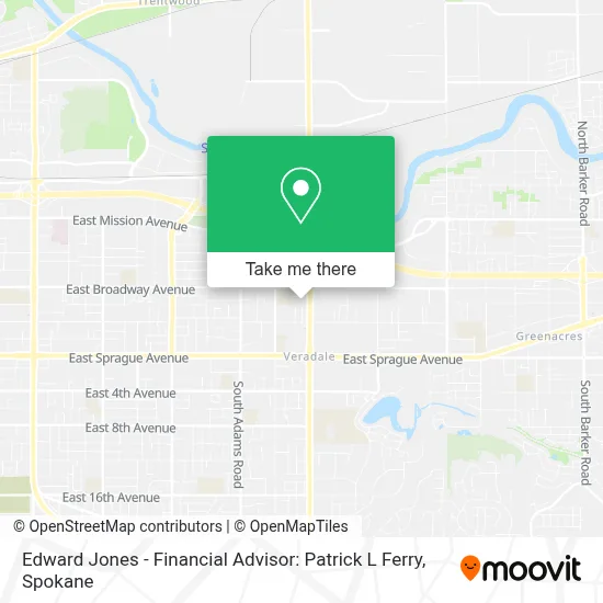 Edward Jones - Financial Advisor: Patrick L Ferry map