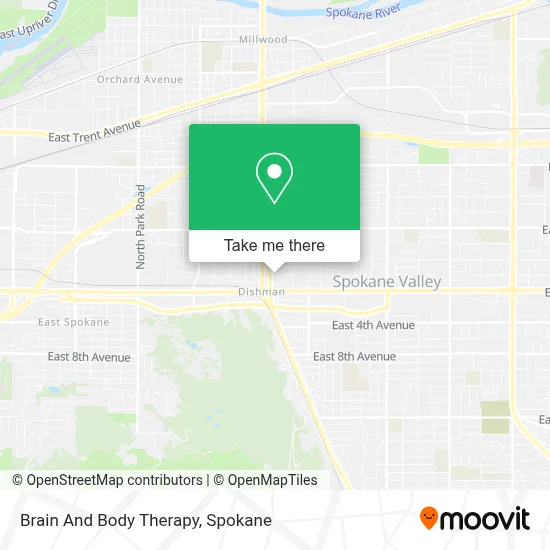 Brain And Body Therapy map
