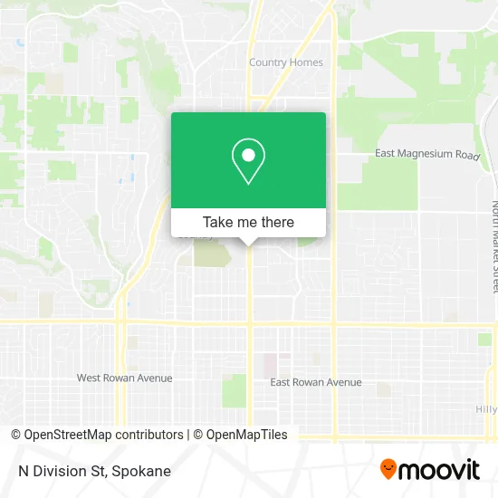 N Division St map