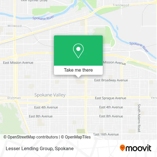 Lesser Lending Group map