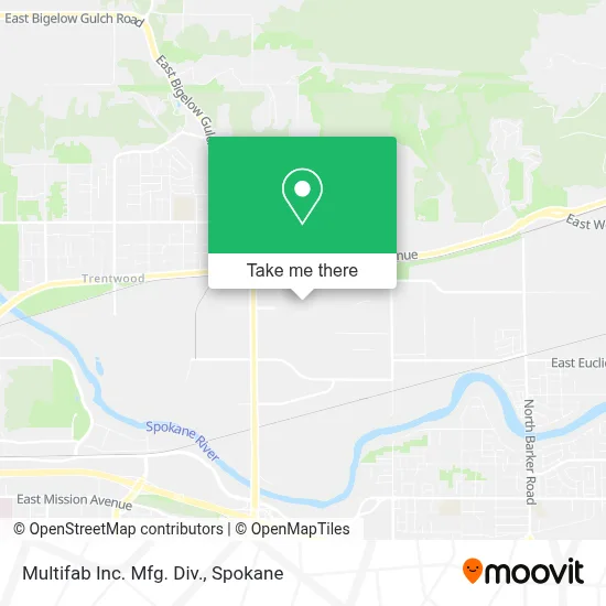 Multifab Inc. Mfg. Div. map