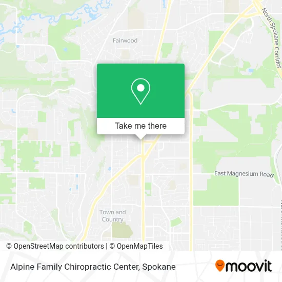 Alpine Family Chiropractic Center map