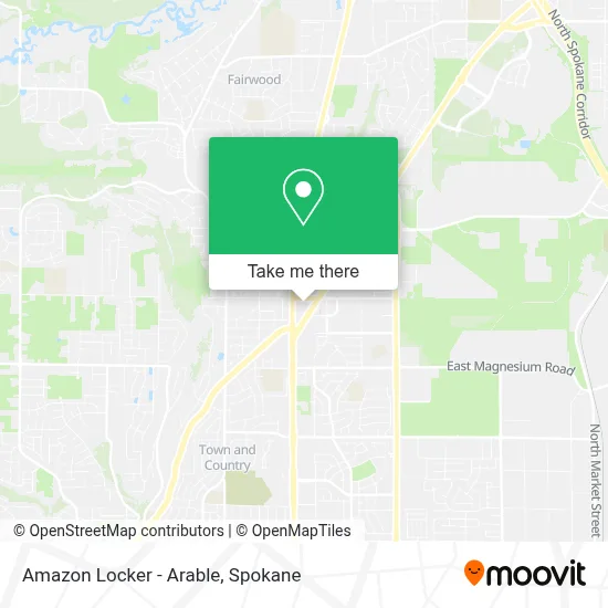 Amazon Locker - Arable map