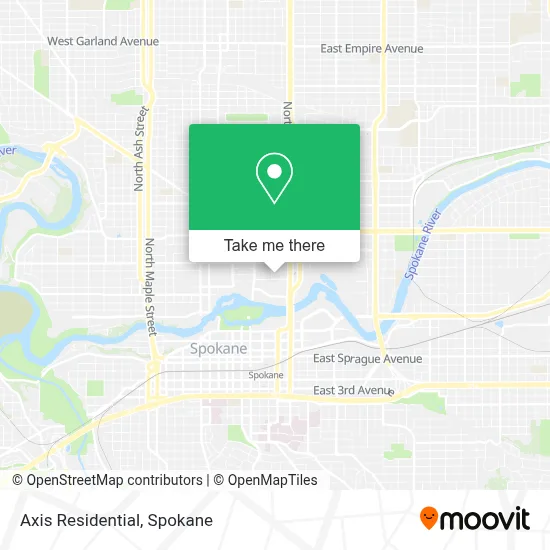 Axis Residential map