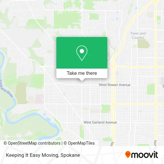 Keeping It Easy Moving map