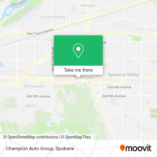 Champion Auto Group map