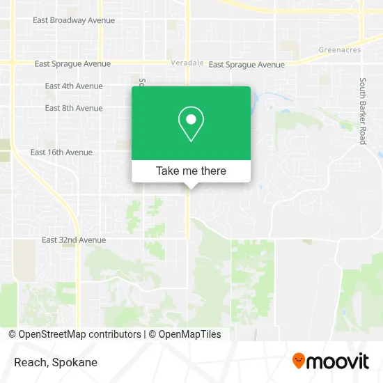 Reach map