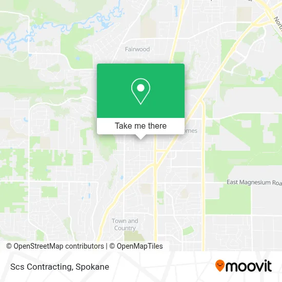 Scs Contracting map