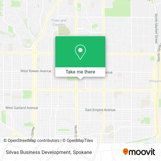 Silvas Business Development map