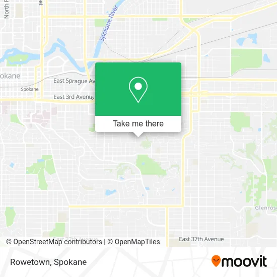 Rowetown map