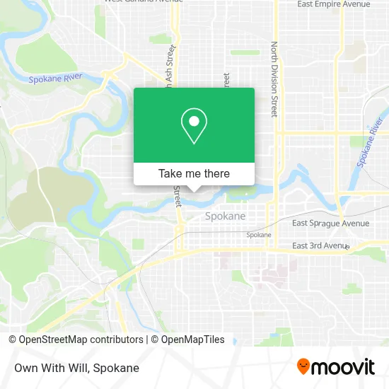 Own With Will map