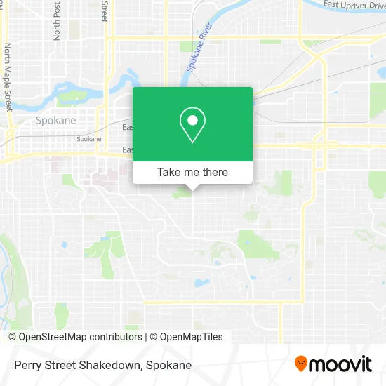 Perry Street Shakedown map