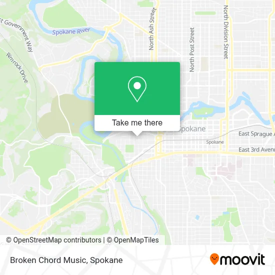 Broken Chord Music map