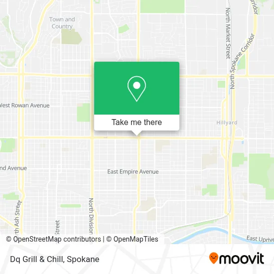 Dq Grill & Chill map